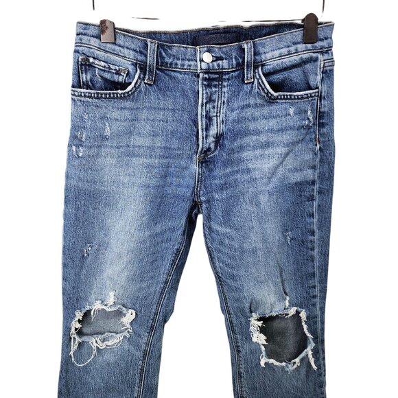Joe's Jeans Button-Fly Mid-Rise Slim Boyfriend The Scout Womens‎ Size 27 - Picture 5 of 11